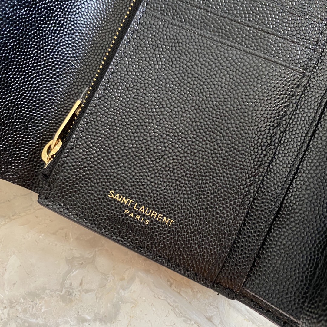 YSL Card Case angle 4