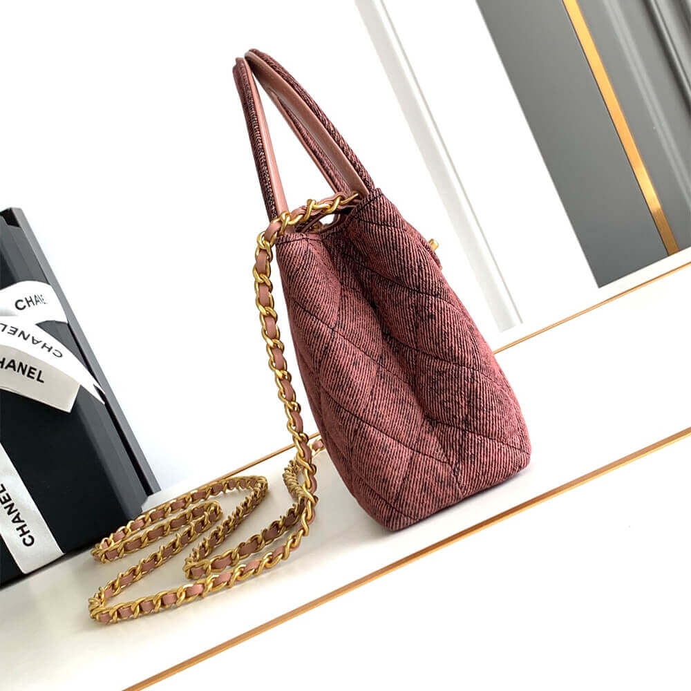 Chanel Mini Shopping Bag(high-end grade) angle 2