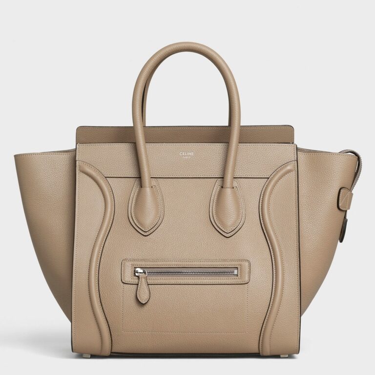 Celine Mini Luggage Tote Bag Replica in Dune