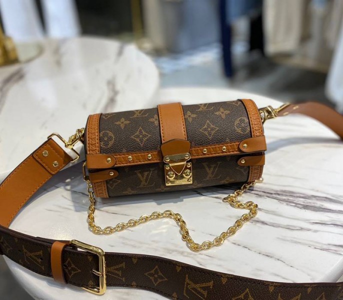 Louis Vuitton Monogram Canvas Papillon Trunk Bag angle 2