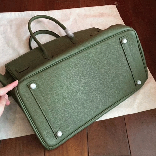 Canopee Color Top Replica Hermes Birkin 40cm Tote angle 2