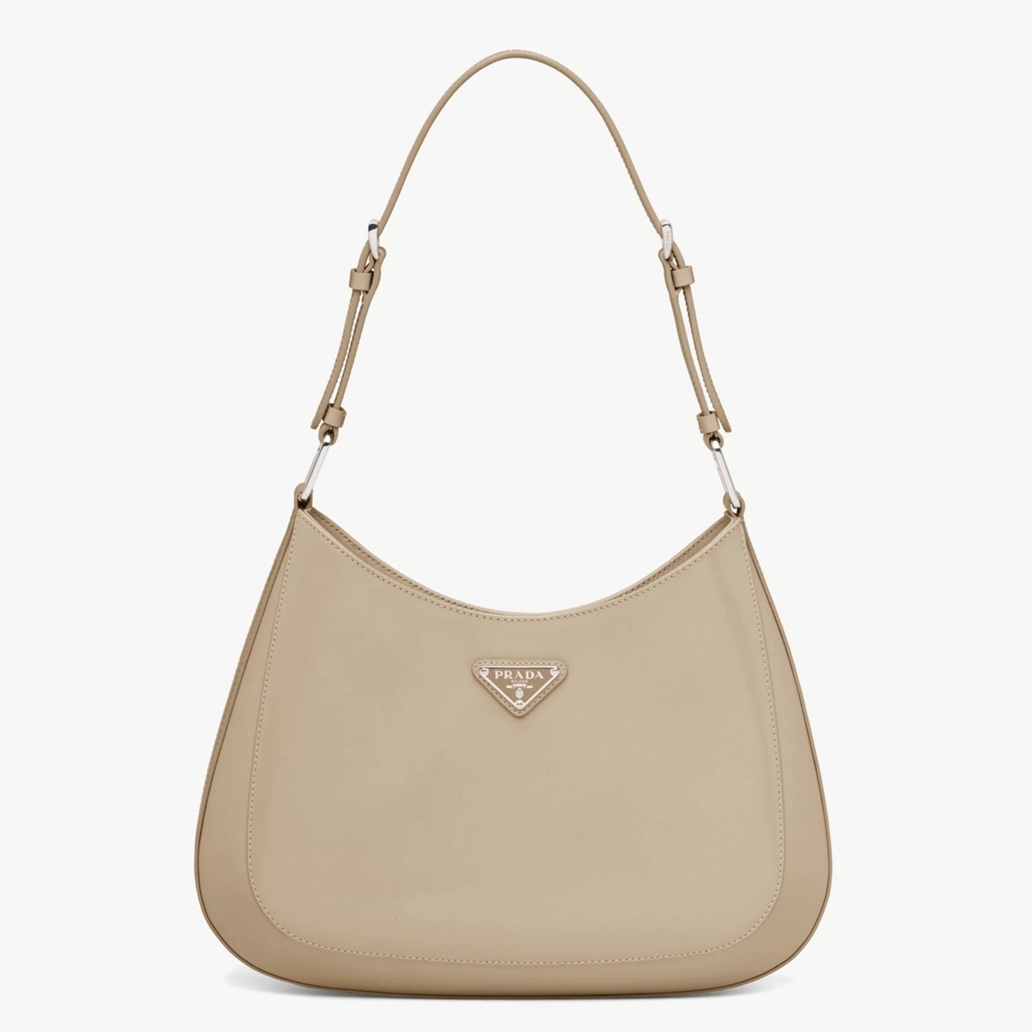 Beige Prada Cleo Small Bag Replica