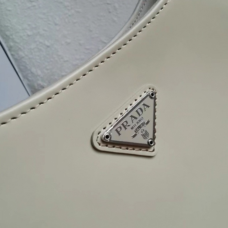 Beige Prada Cleo Large Bag Replica angle 5