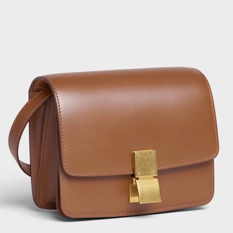 Top Quality Replica Celine Classic Box Small Bag In Camel
