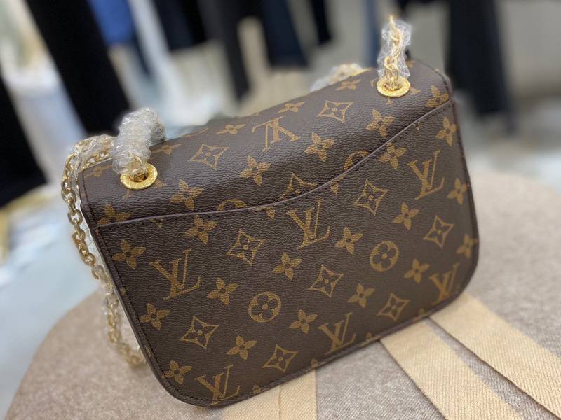 Louis Vuitton Monogram Canvas Passy Bag angle 4