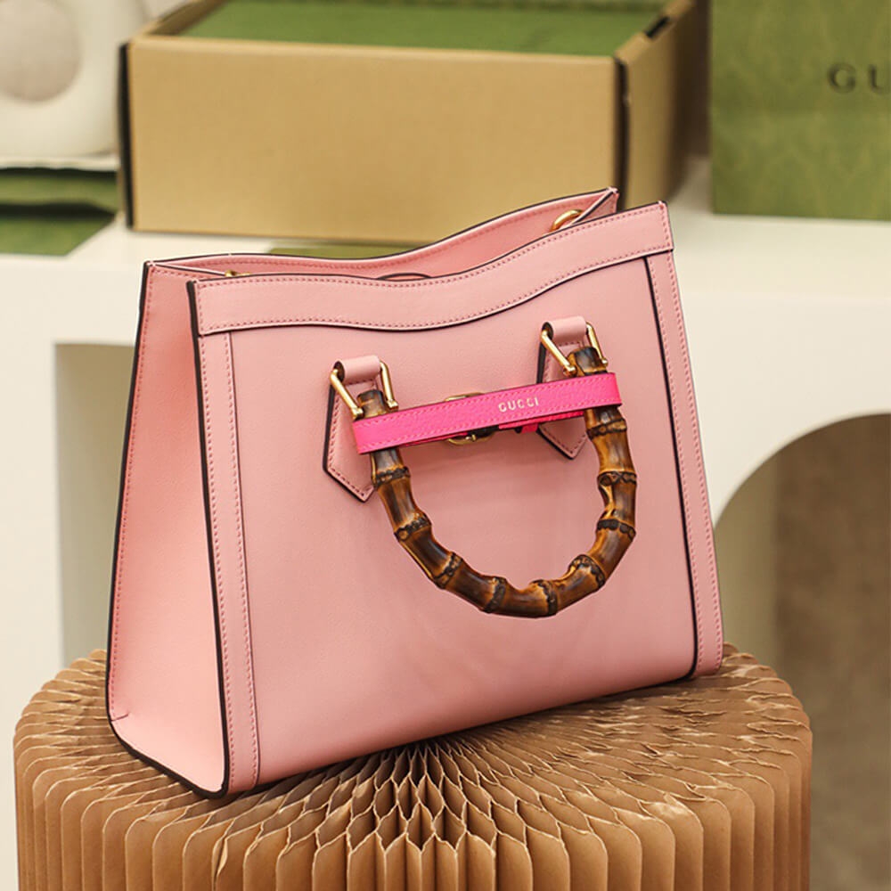 Gucci Diana small tote bag angle 4