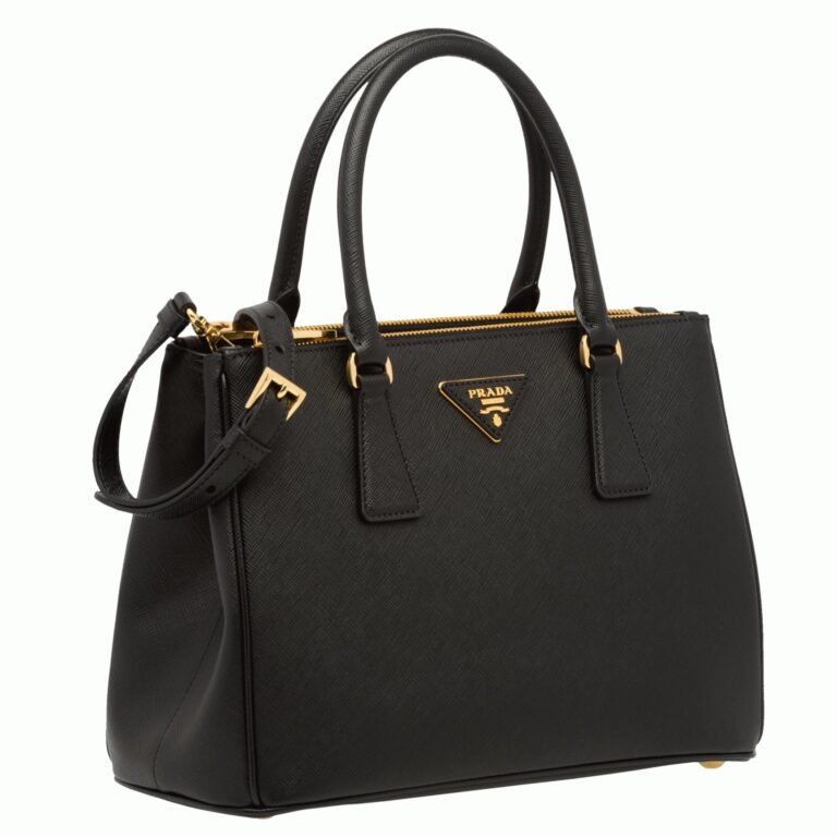 Prada Galleria Medium Bag Replica in Black
