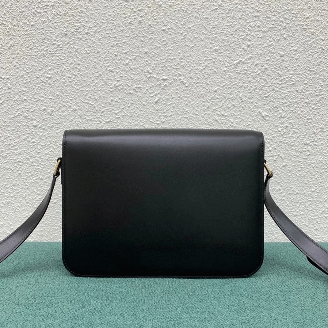 Top Quality Knockoff Celine Triomphe Large Bag In Black angle 5