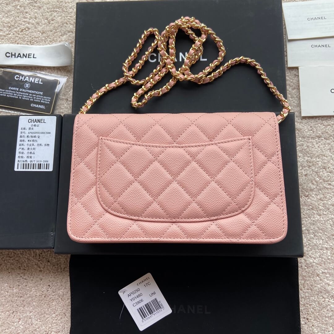 Chanel classic chain wallet(high-end grade) angle 3