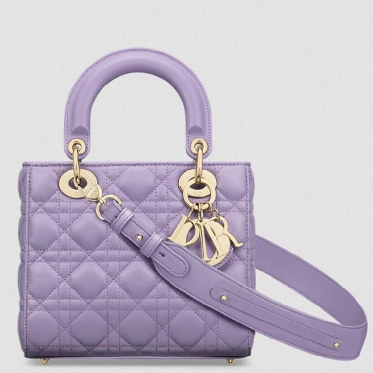Dior Small Lady Dior My ABCDior Bag Knockoff in Lilas