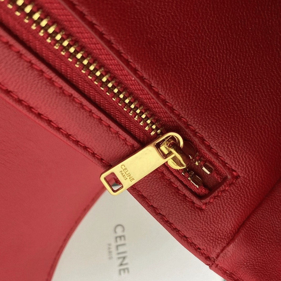 Top Quality Fake Celine Triomphe Large Bag In Red angle 5
