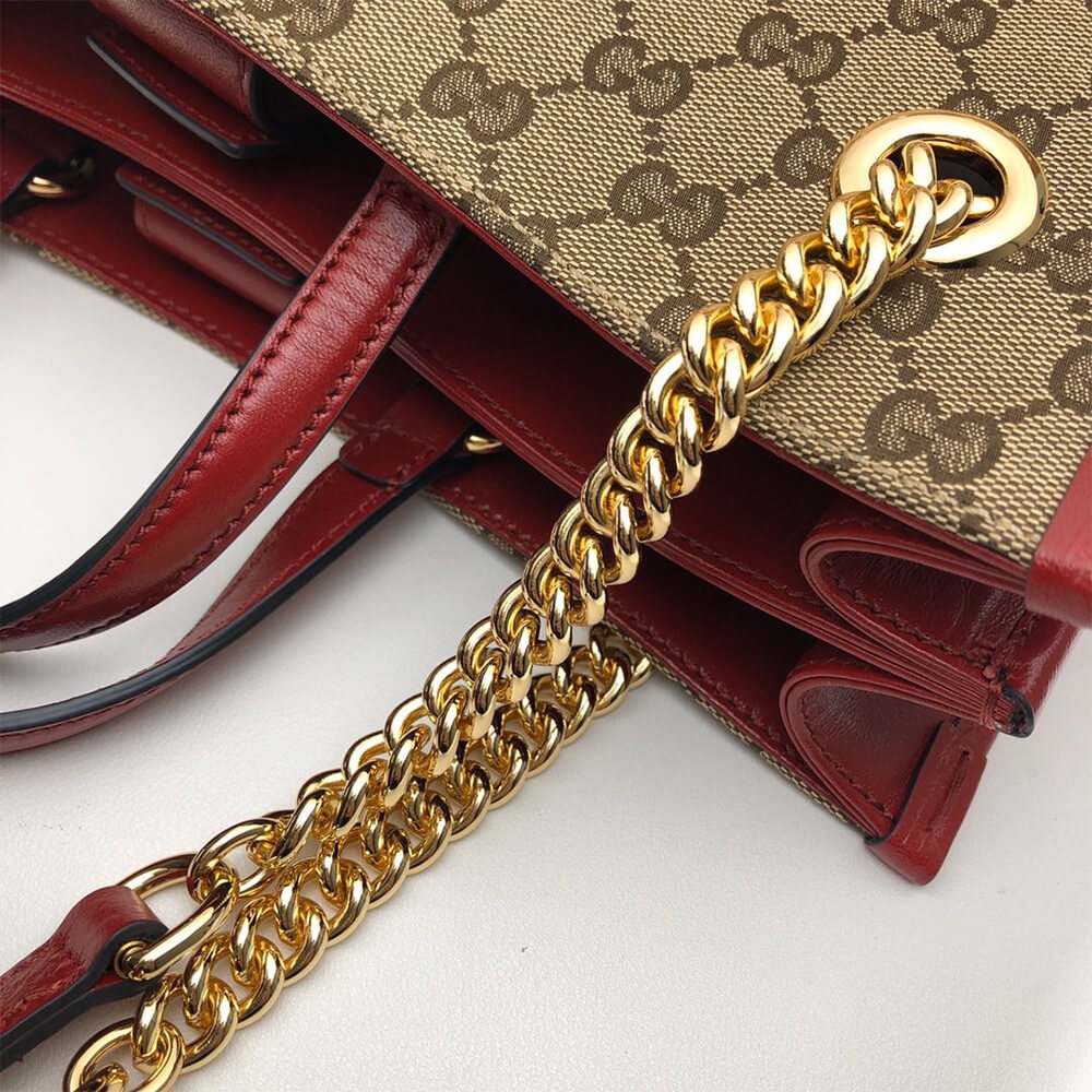 Gucci Horsebit 1955 medium tote bag angle 3