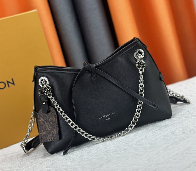 Louis Vuitton X TM CarryAll Vibe BB In Black