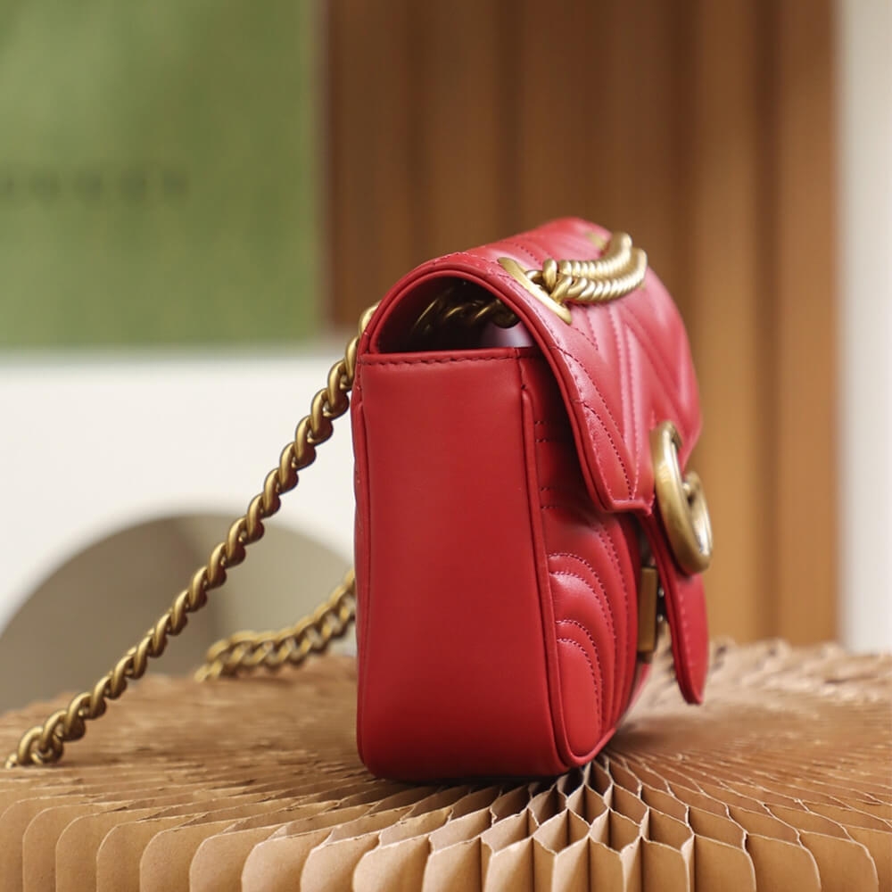 GG MARMONT MINI SHOULDER BAG angle 2