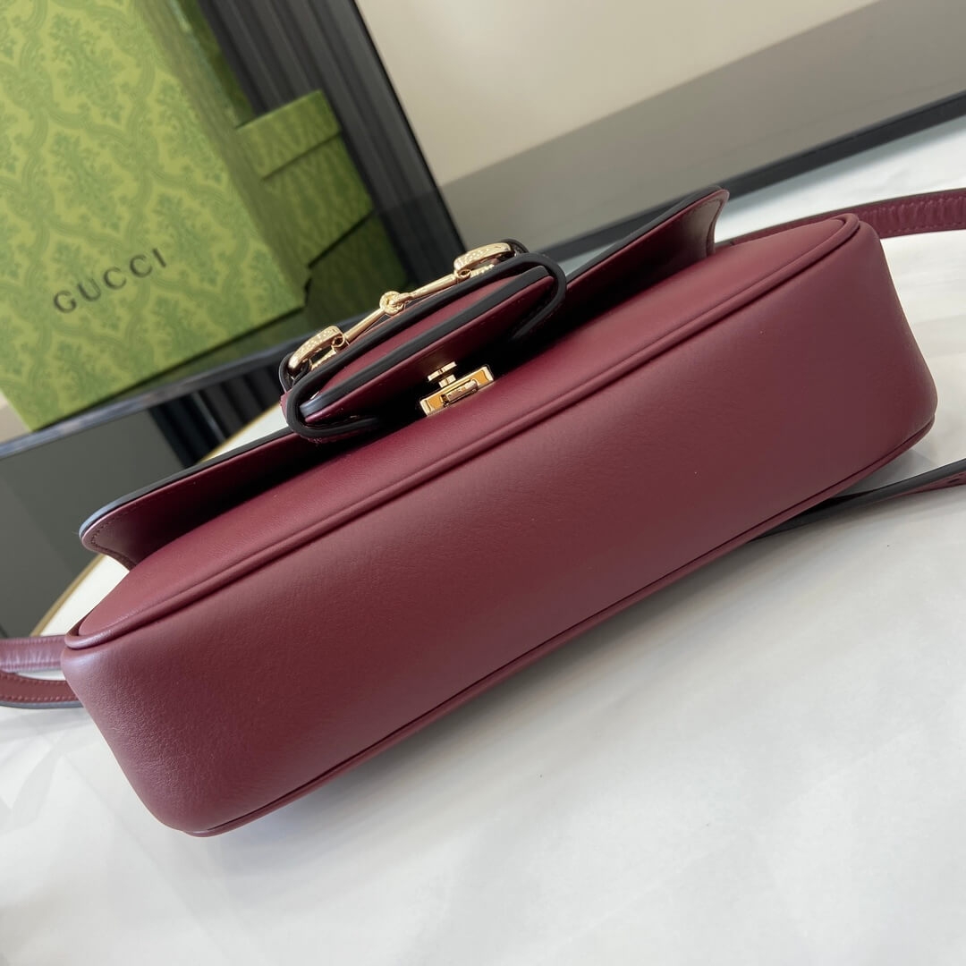 Gucci Horsebit 1955 Soft small top handle bag angle 4