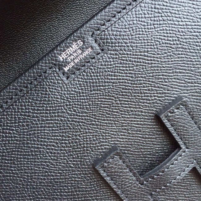 Black Replica Hermes Jige Elan 29 Classic Everyday Clutch angle 5