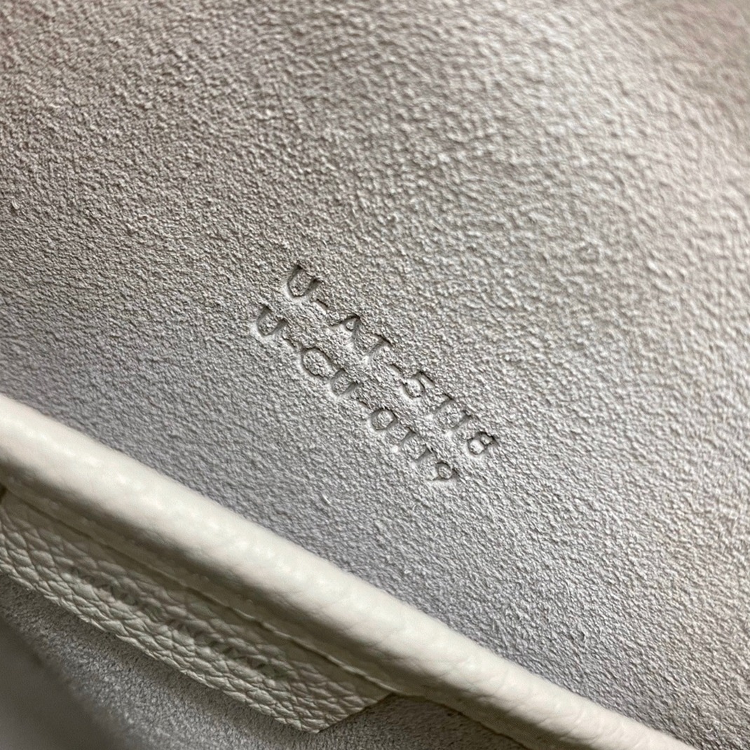 Celine Nano Luggage Tote Bag Replica in White angle 3
