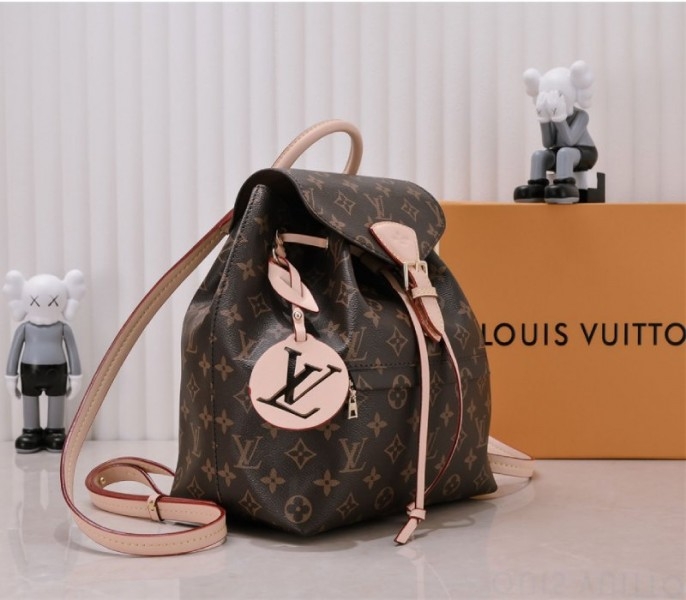 Louis Vuitton Monogram Canvas Montsouris PM Backpack angle 2
