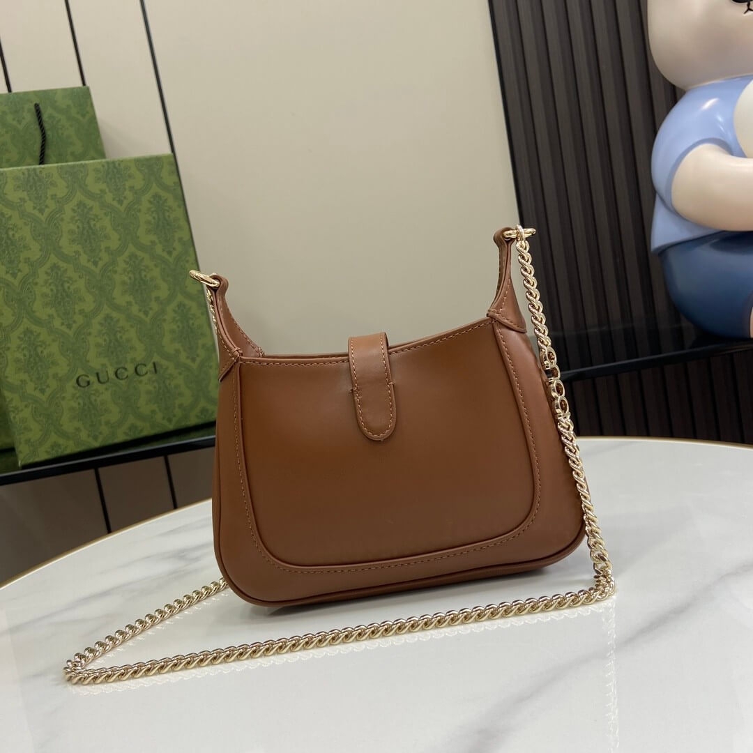 Gucci Jackie Notte Smooth surface Mini Bag angle 3