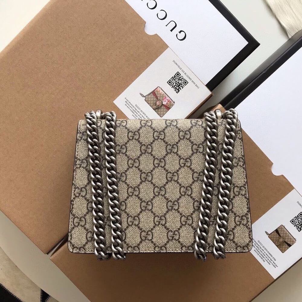 GG Supreme Dionysus shoulder bag angle 3