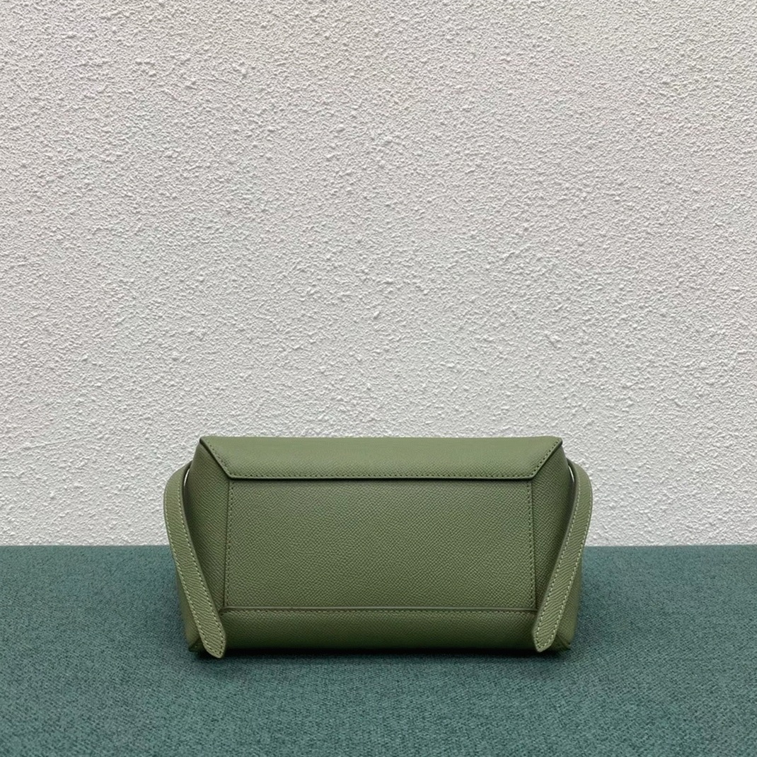 Celine Micro Belt Bag Knockoff in Light Khaki angle 2