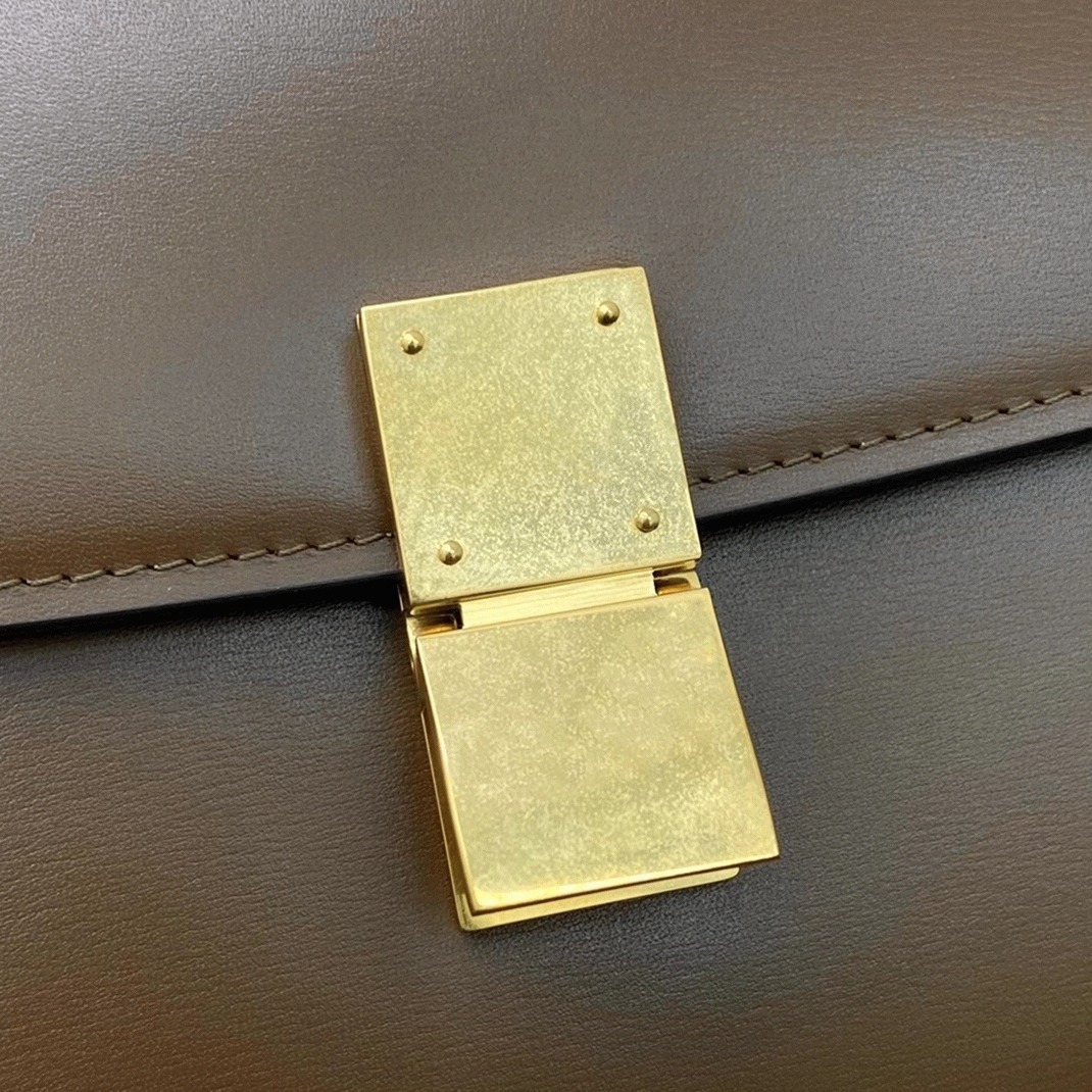 Top Quality Knockoff Celine Classic Box Teen Bag In Camel angle 4