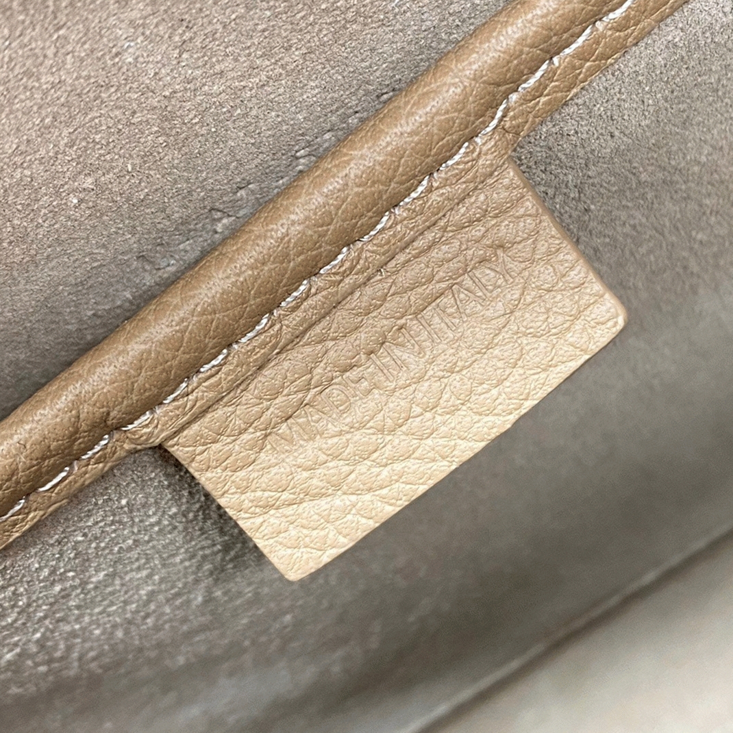 Celine Nano Luggage Tote Bag Knockoff in Dune angle 4