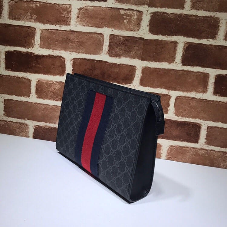 Gucci GG Black Pouch angle 3