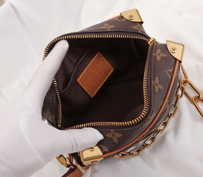 Louis Vuitton Monogram Canvas Mini Soft Trunk Bag angle 5