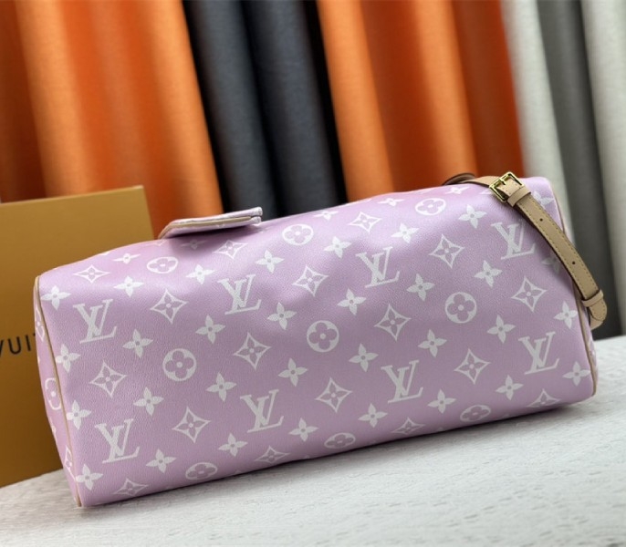 Louis Vuitton Speedy P9 Bandouliere 50 Bag In Light Hot Pink angle 5