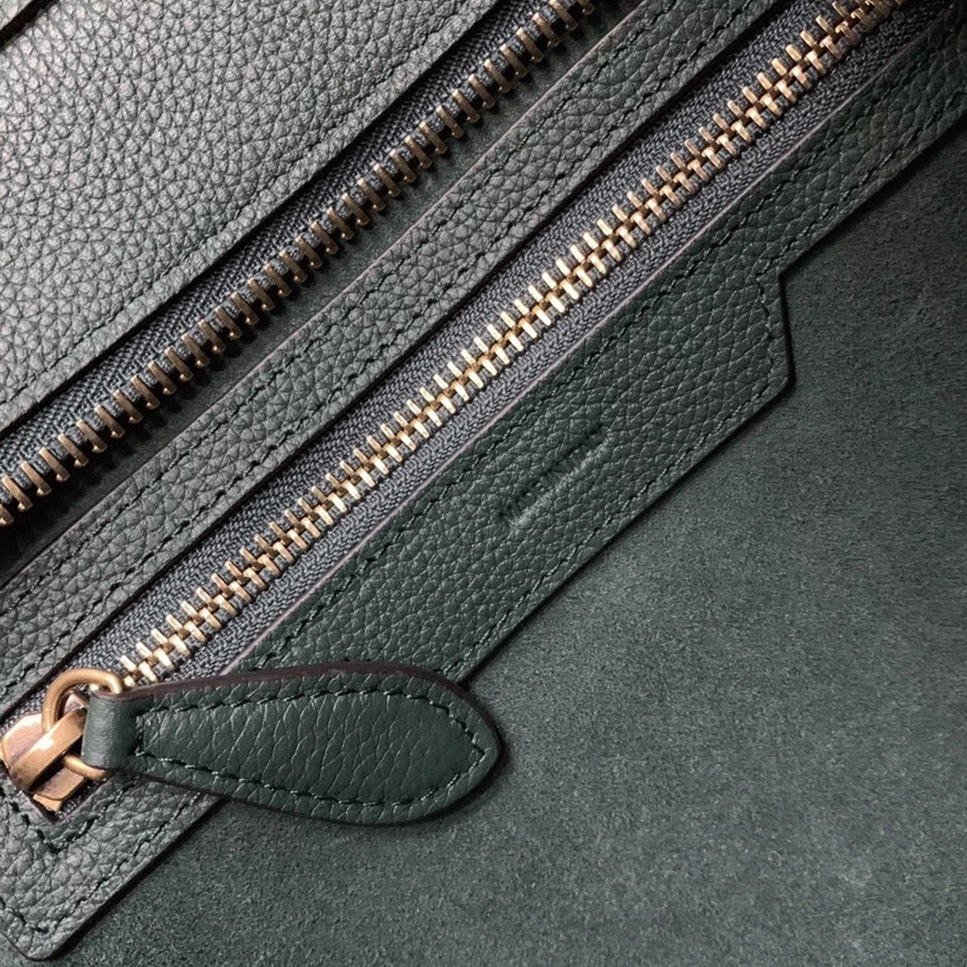 Celine Micro Luggage Tote Bag Fake in Amazone angle 4