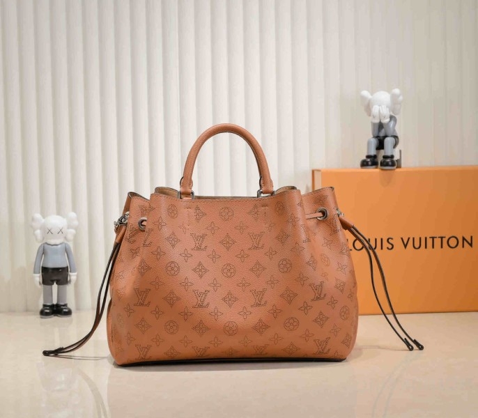 LV Mahina Bella Tote In Arizona Brown angle 3