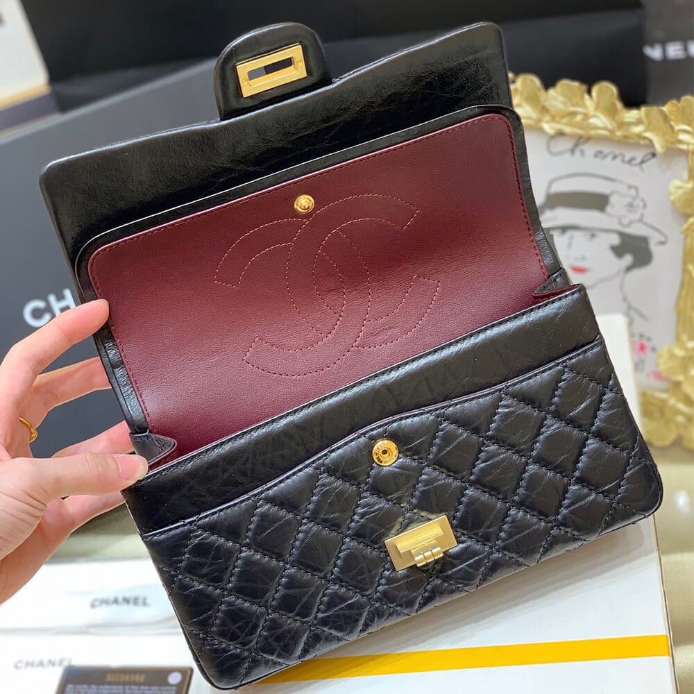 CHANEL LARGE 2.55 HANDBAG angle 2