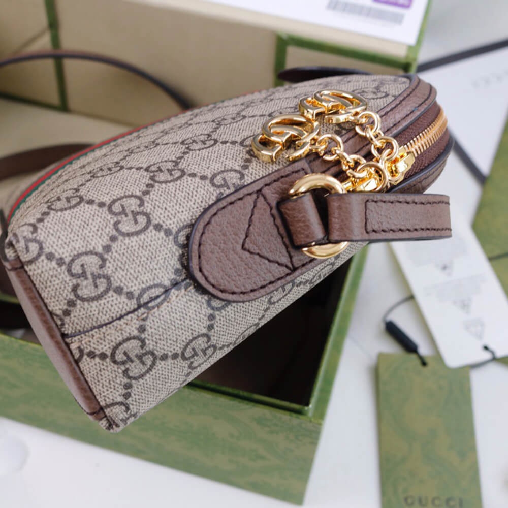 Ophidia GG shoulder bag angle 4