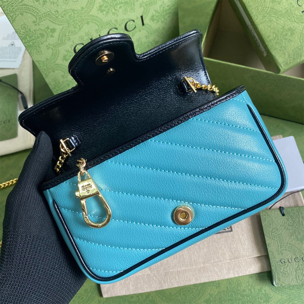 Online Exclusive GG Marmont mini bag angle 5