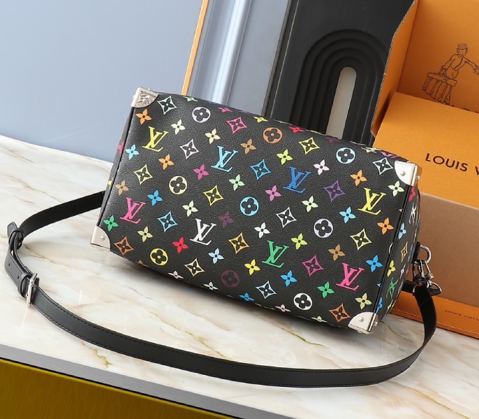 X TM Multicolored Speedy Bandouliere 30 In Black angle 3