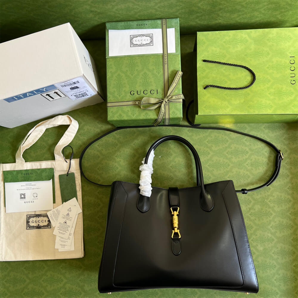 GG Jackie 1961 large tote bag angle 5