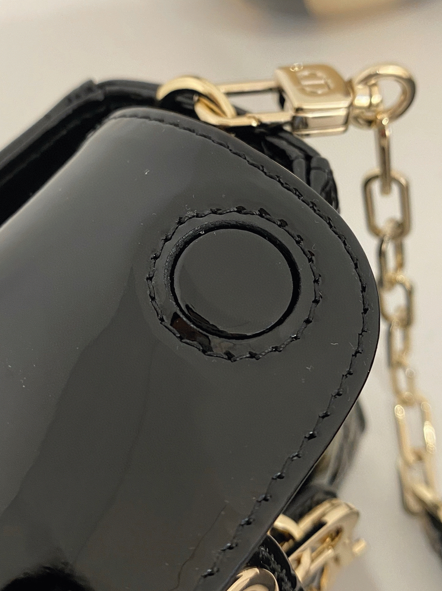 Dior Lady D-Joy Small Bag Fake in Black angle 4