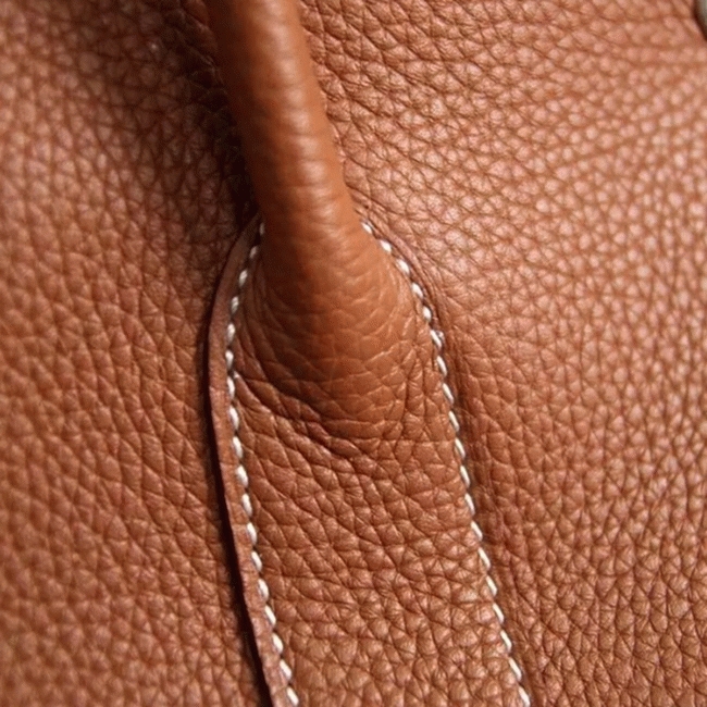 Brown Knockoff Hermes Garden Party 30cm Everyday Handbag angle 4