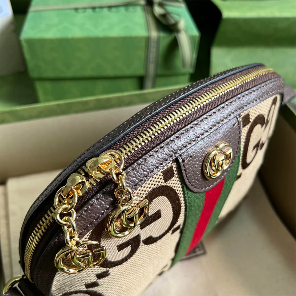Ophidia jumbo GG small shoulder bag angle 4