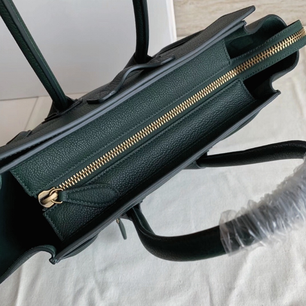 Celine Micro Luggage Tote Bag Fake in Amazone angle 2