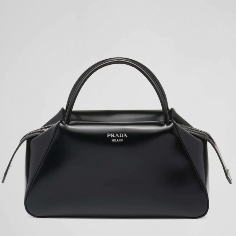 Prada Supernova Medium Bag Knockoff in Black Brushed