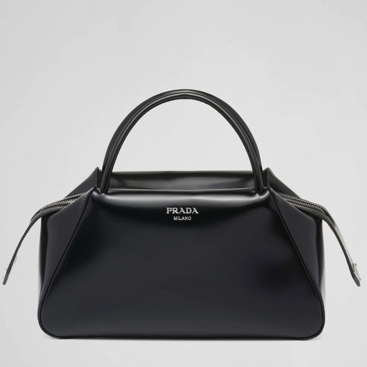 Prada Supernova Medium Bag Knockoff in Black Brushed