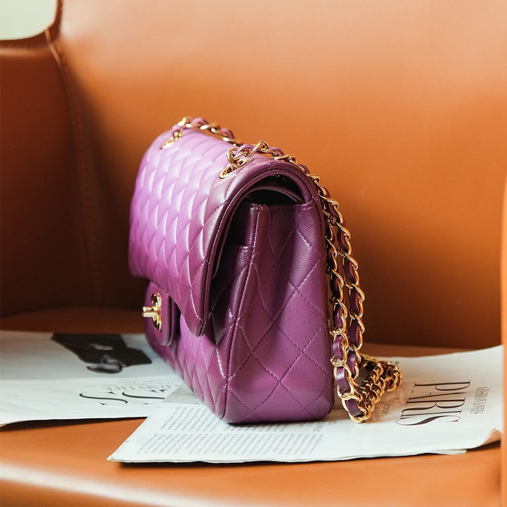 CHANEL CLASSIC 11.12 HANDBAG(high-end grade) angle 3
