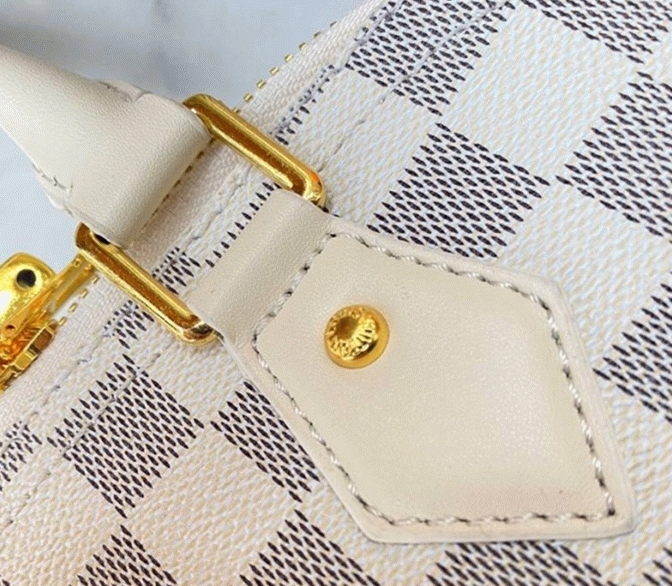 Louis Vuitton Damier Azur Spring 2022 Alma BB Handbag angle 2