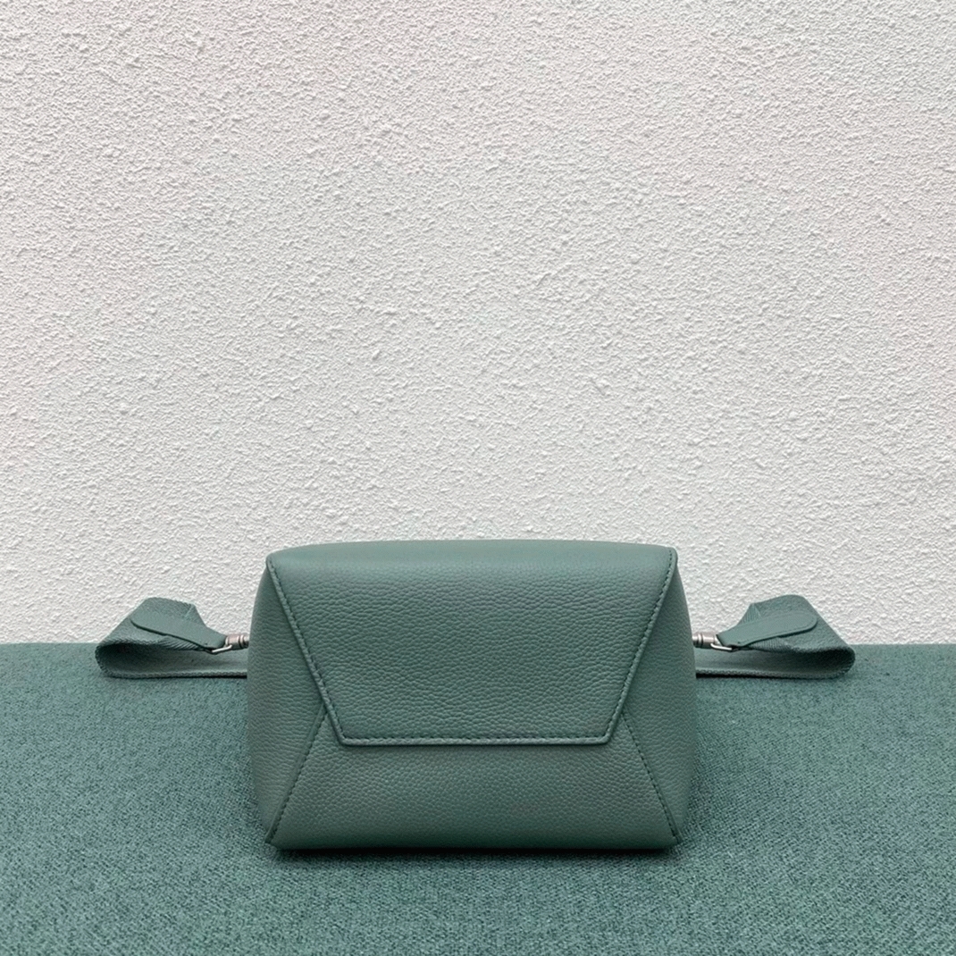 Top Quality Replica Celine Sangle Small Bucket Bag In Celadon Calfskin angle 3