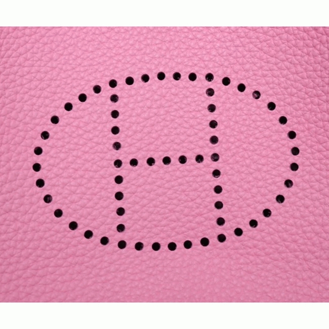 Pink Evelyne II TPM Messenger Bag Knockoff AAA Hermes Mini Bag angle 4