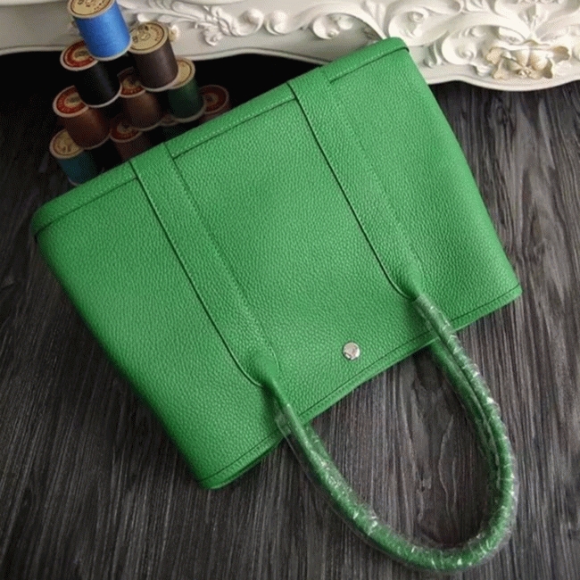 Bamboo Color Fake Luxury Hermes Garden Party 30cm Modern Tote angle 2
