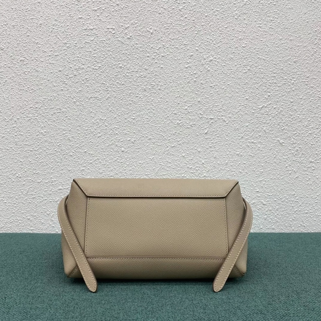 Celine Micro Belt Bag Fake in Light Taupe angle 5