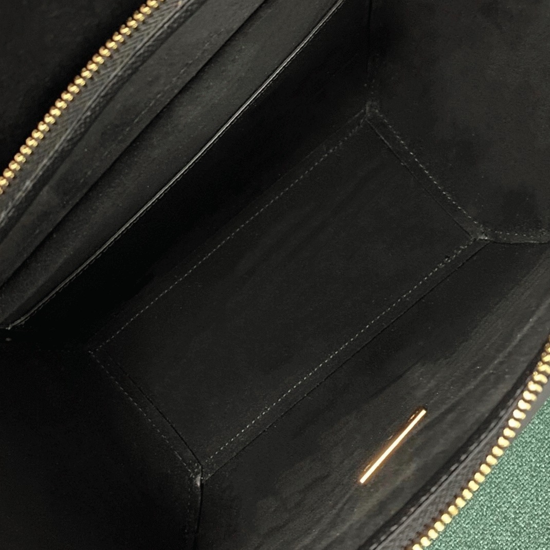 Celine Micro Belt Bag Fake in Black angle 2